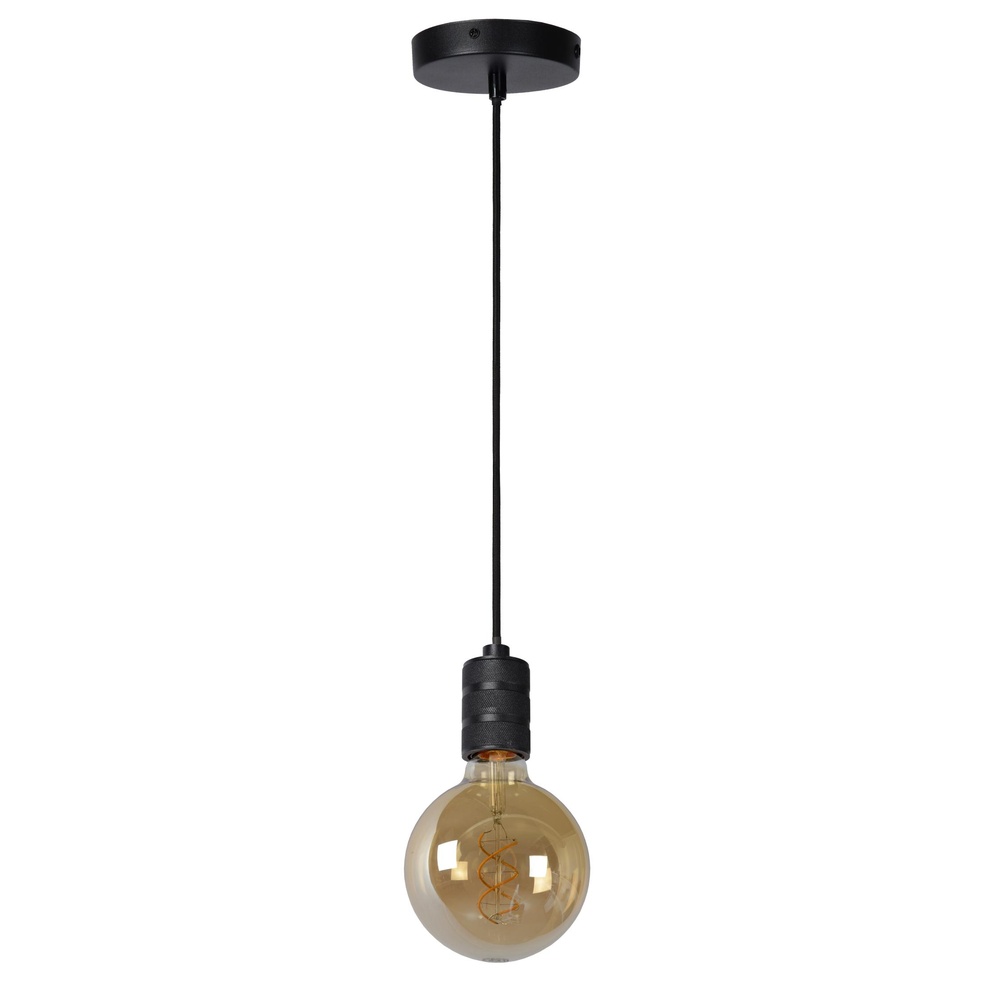 Lucide Pendel hanglampJova zwart - 08426/01/30